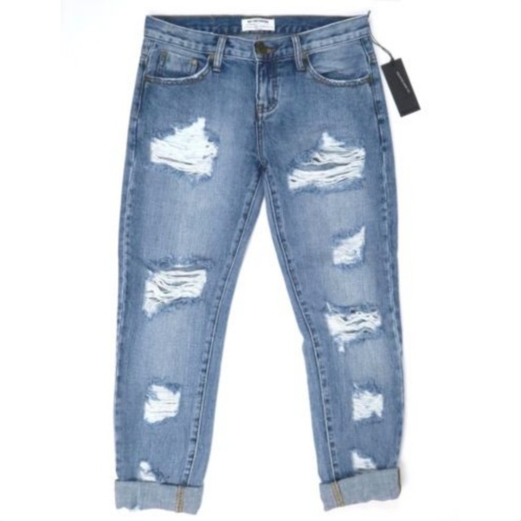 NWT One Teaspoon Awesome Baggies Destroyed Jean 26 - Picture 2 of 6